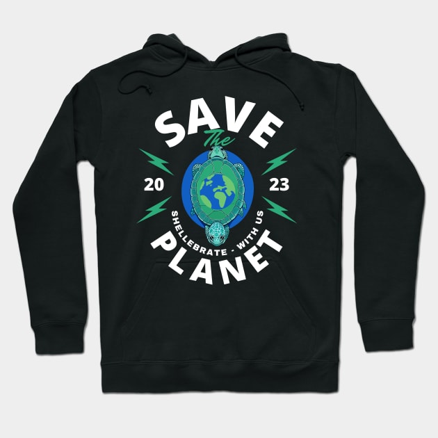 Save the Turtle Save the Planet | World Turtle Day May 2023 Hoodie by Maverick JC Tees